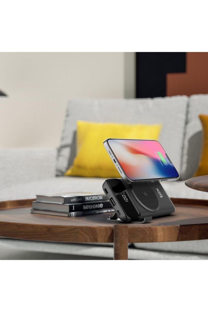 Bix PB102 10000 mAh Hızlı Şarj Kablosuz Powerbank - TEŞHİR