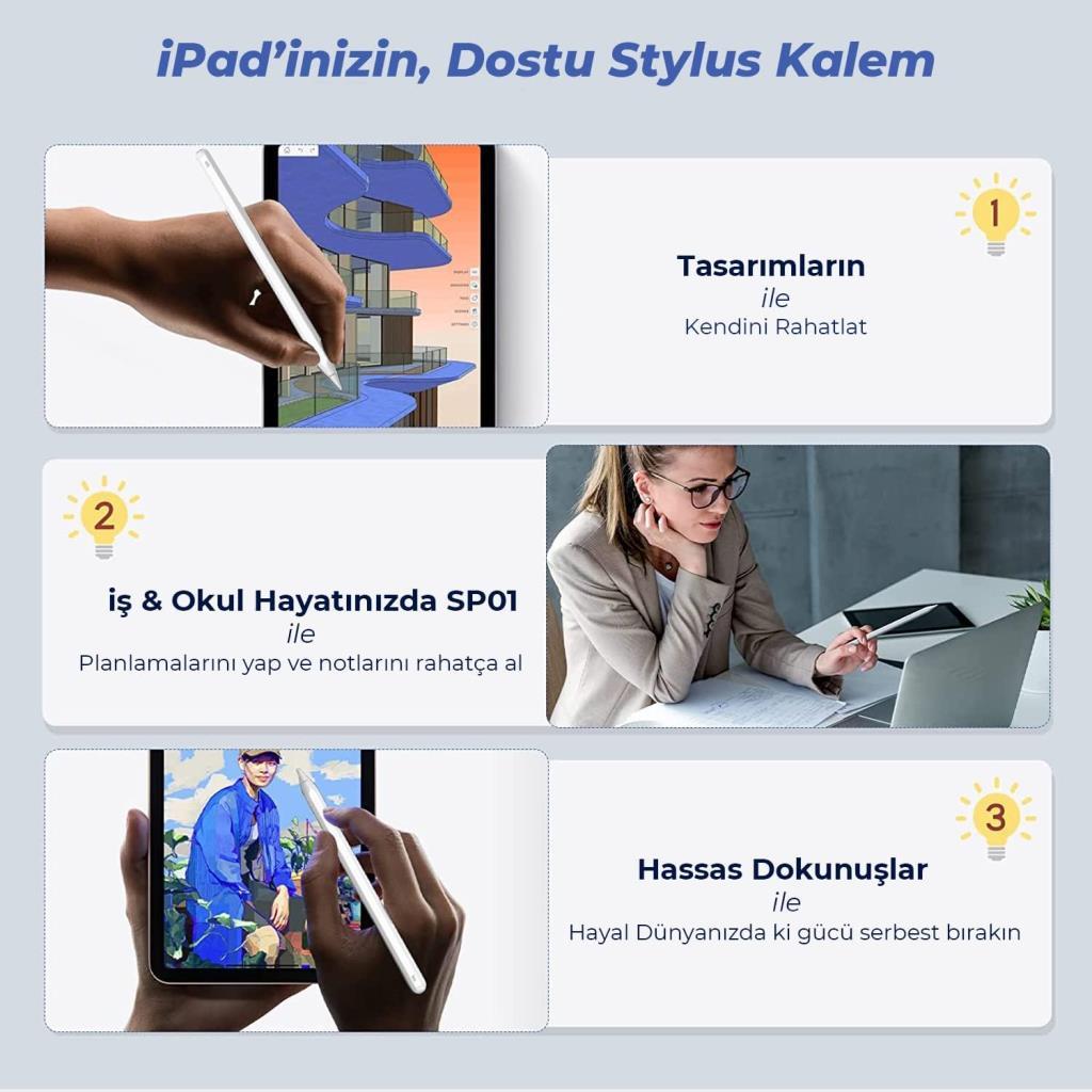 Bix SP01 Dokunmatik Kalem Teşhir