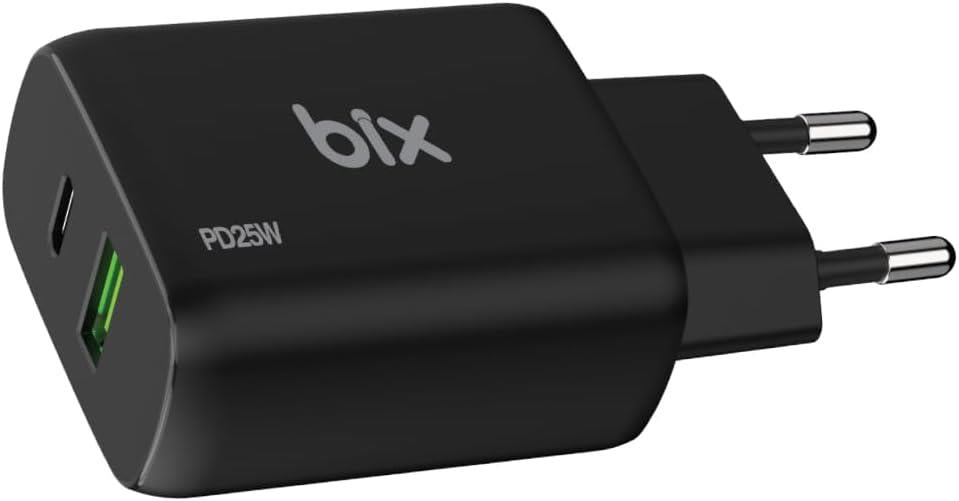 Bix ZH-2U41T 25W Siyah Hızlı Şarj Adaptörü - Outlet