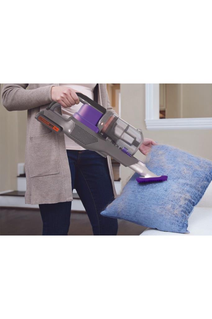 Black+Decker BHFEV182CP-QW Şarjlı Dikey Süpürge Outlet