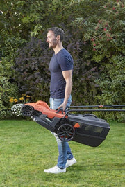 Black+Decker BEMW471BH 1600 W Elektrikli Çim Biçme Makinesi Teşhir