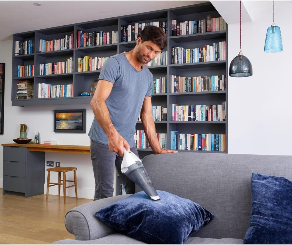 Black+Decker WDC115WA 5.4Wh/3.6V 1.5Ah Li-ion Islak/Kuru Şarjlı Süpürge