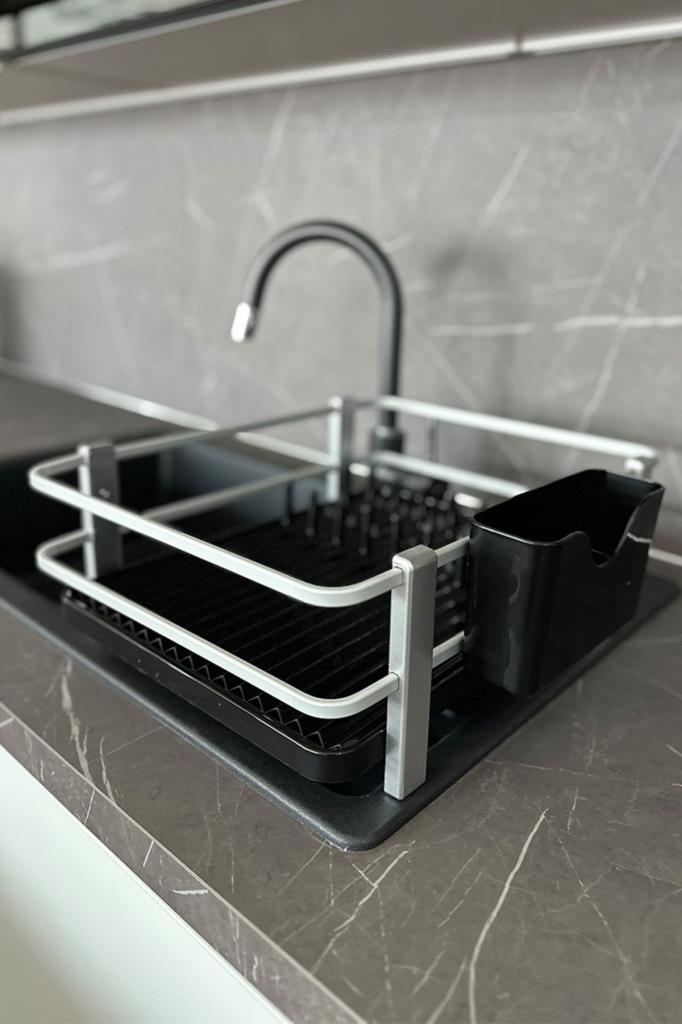 Prima Nova Blanca Paslanmaz Aluminyum Bulaşıklık-Siyah Teşhir