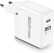 BlitzPower Qualcomm QC 3.0 USB Type-C 36W Hızlı Şarj Cihazı - Teşhir