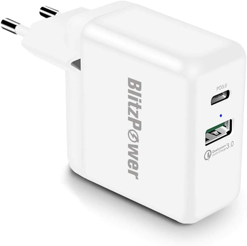 BlitzPower Qualcomm QC 3.0 USB Type-C 36W Hızlı Şarj Cihazı - Teşhir