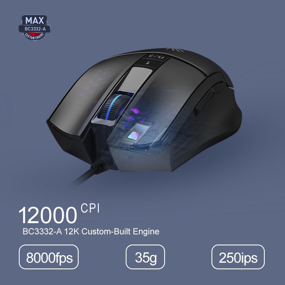 Bloody L65 Max RGB Optik Kablolu Oyuncu Mouse - teşhir