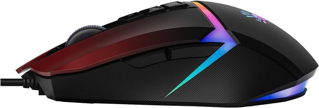 Bloody W60 Max Kırmızı RGB Optik Kablolu Oyuncu Mouse Teşhir