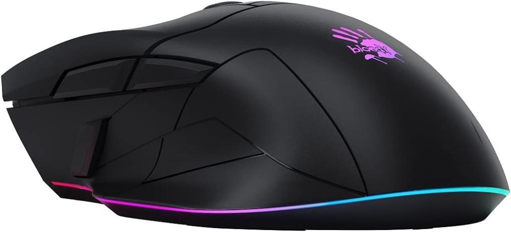 Bloody W70 Max Siyah RGB Optik Kablolu Oyuncu Mouse - teşhir