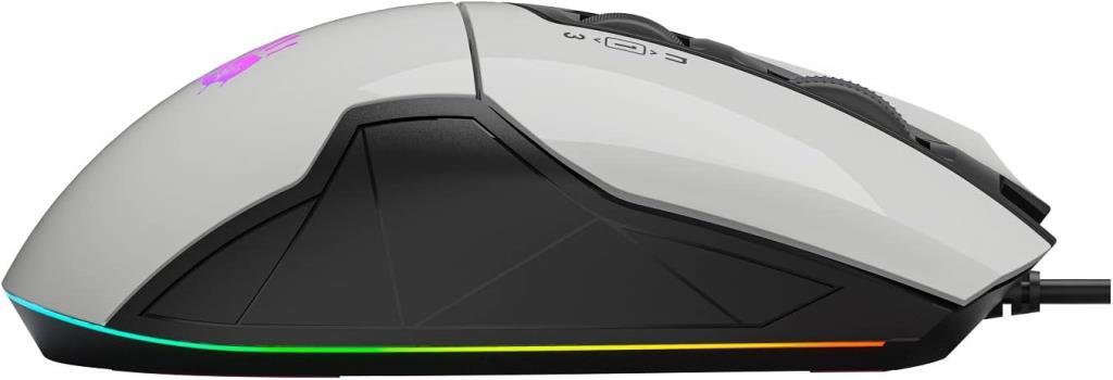 Bloody W70 Max Beyaz RGB Optik Kablolu Oyuncu Mouse - Teşhir