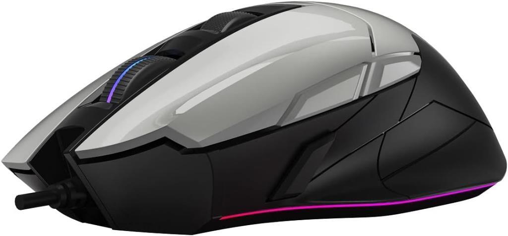 Bloody W70 Max Beyaz RGB Optik Kablolu Oyuncu Mouse - Teşhir