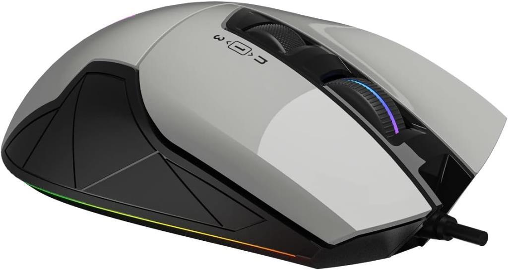 Bloody W70 Max Beyaz RGB Optik Kablolu Oyuncu Mouse - Teşhir