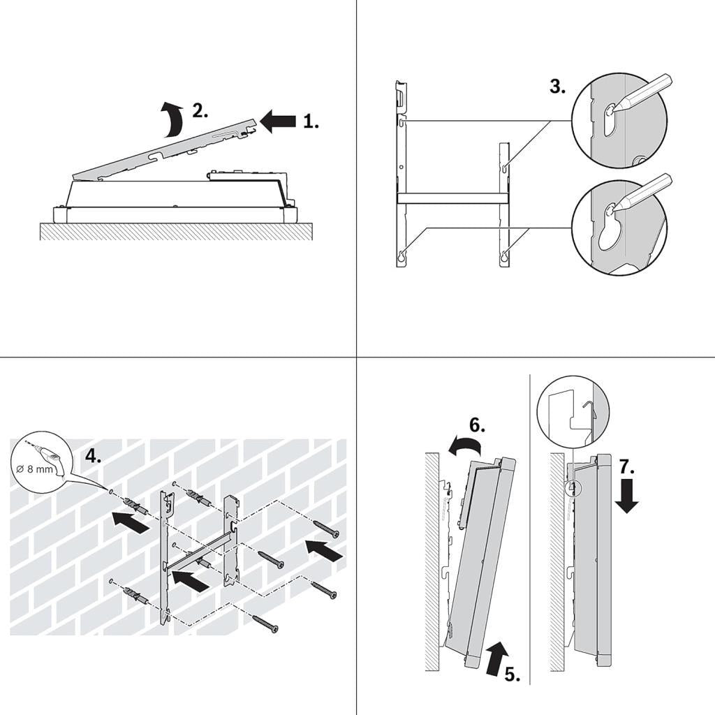 Bosch HC 4000 2500 W Elektrikli Konvektör Isıtıcı Outlet