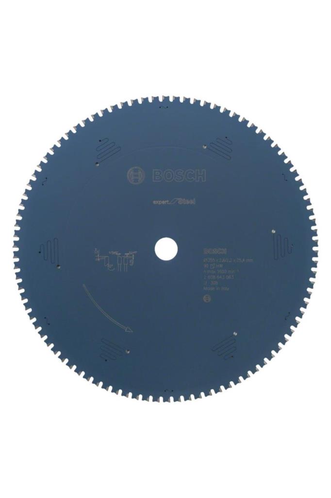 Bosch Elmas 355x25,40 Mm 90 Diş Çelik Metal Testeresi Expert 2608643063 Teşhir
