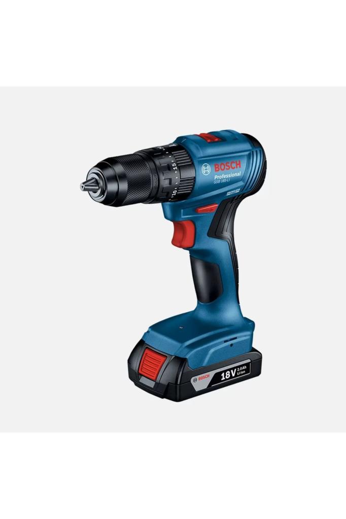 Bosch GSB 185 Li Tek Akülü 2 Ah Darbeli Matkap