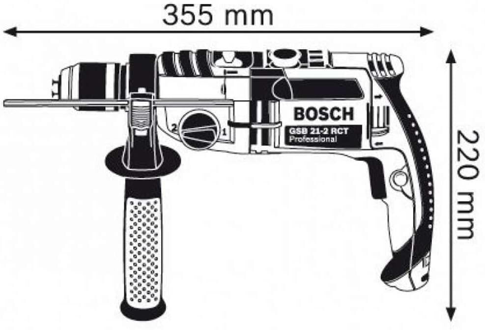 Bosch GSB 21-2 RCT 1300 W Darbeli Matkap Teşhir