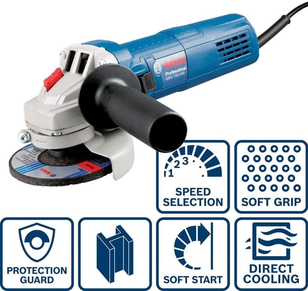 Bosch GWS 750 S 750 W Avuç Taşlama Outlet
