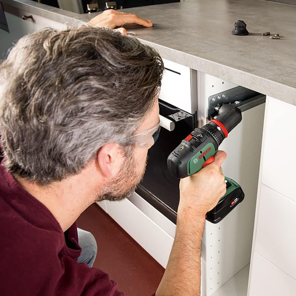 Bosch AdvancedDrill 18 Tek Akülü 2.5 Ah Vidalama Makinesi - Teşhir