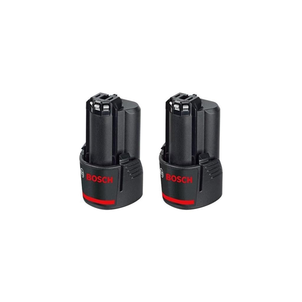 Bosch 2 x GBA 12 V 2 Ah Yedek Akü + GAL 12V-40 Şarj Cihazı Outlet