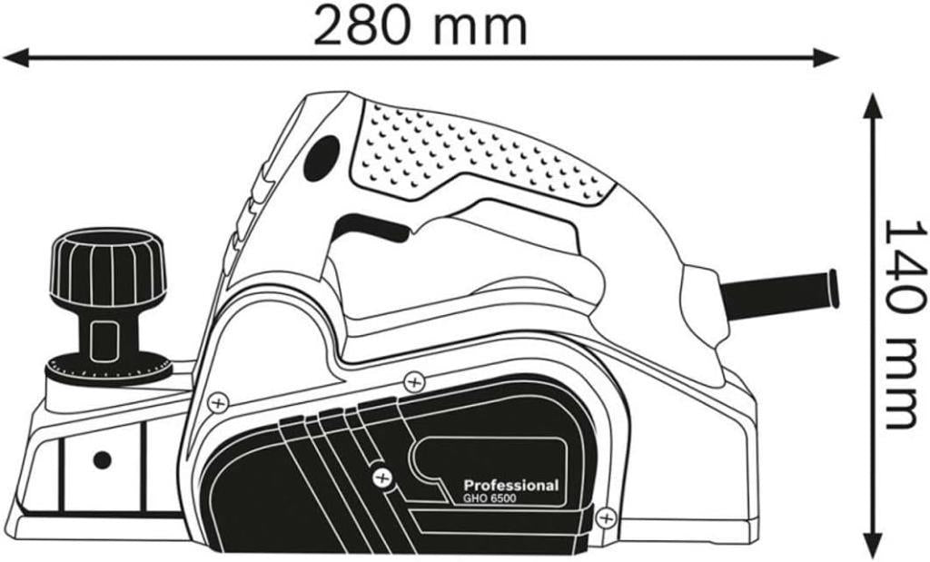 Bosch GHO 6500 650 W Planya Outlet