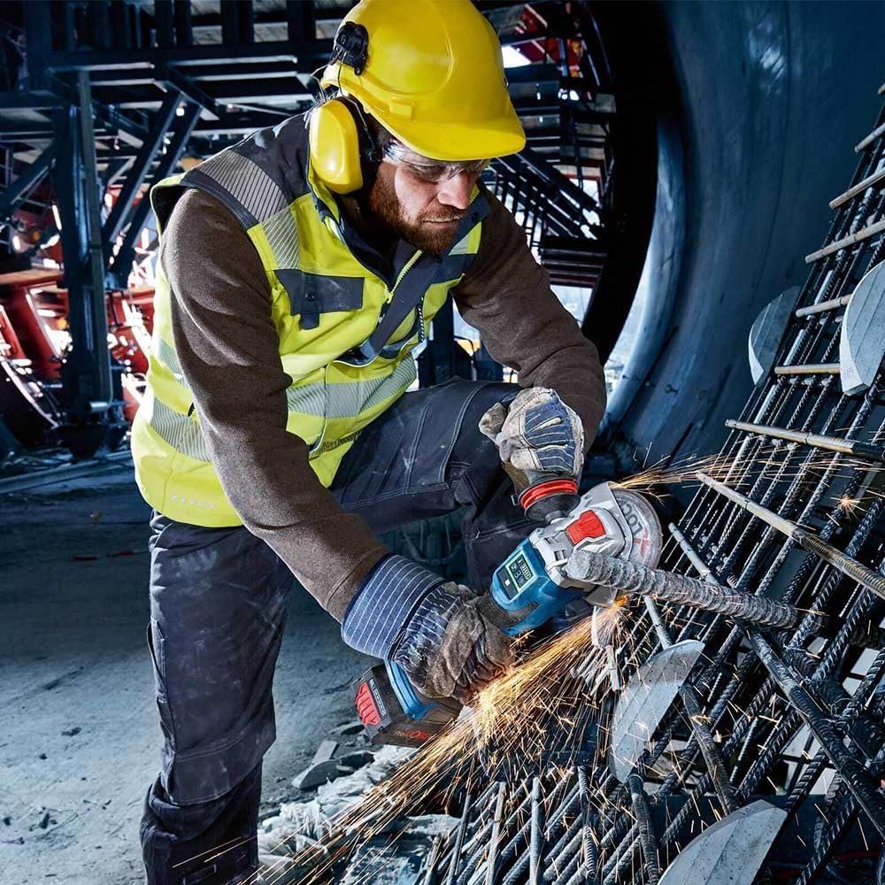 Bosch GWX 18V-15 SC Aküsüz Taşlama Makinesi