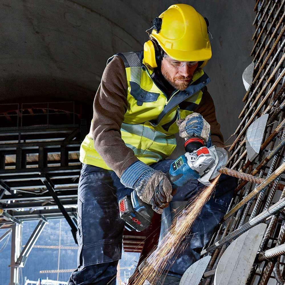 Bosch GWX 18V-15 SC Aküsüz Taşlama Makinesi