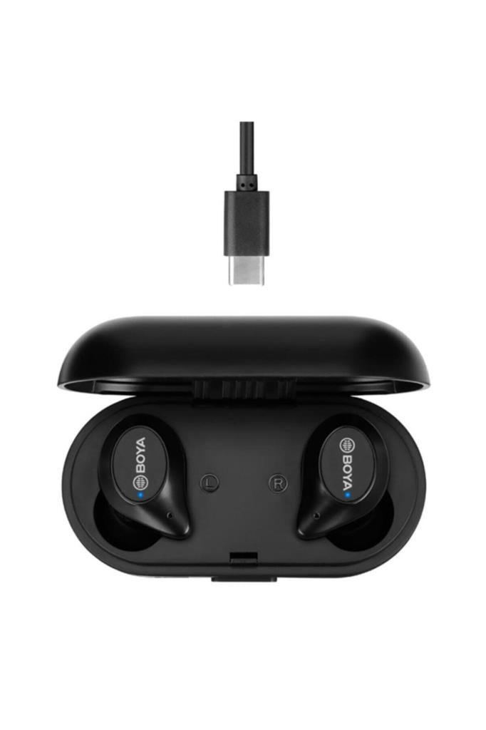 Boya BY-AP1 TWS Kablosuz Kulak İçi Bluetooth Kulaklık Siyah