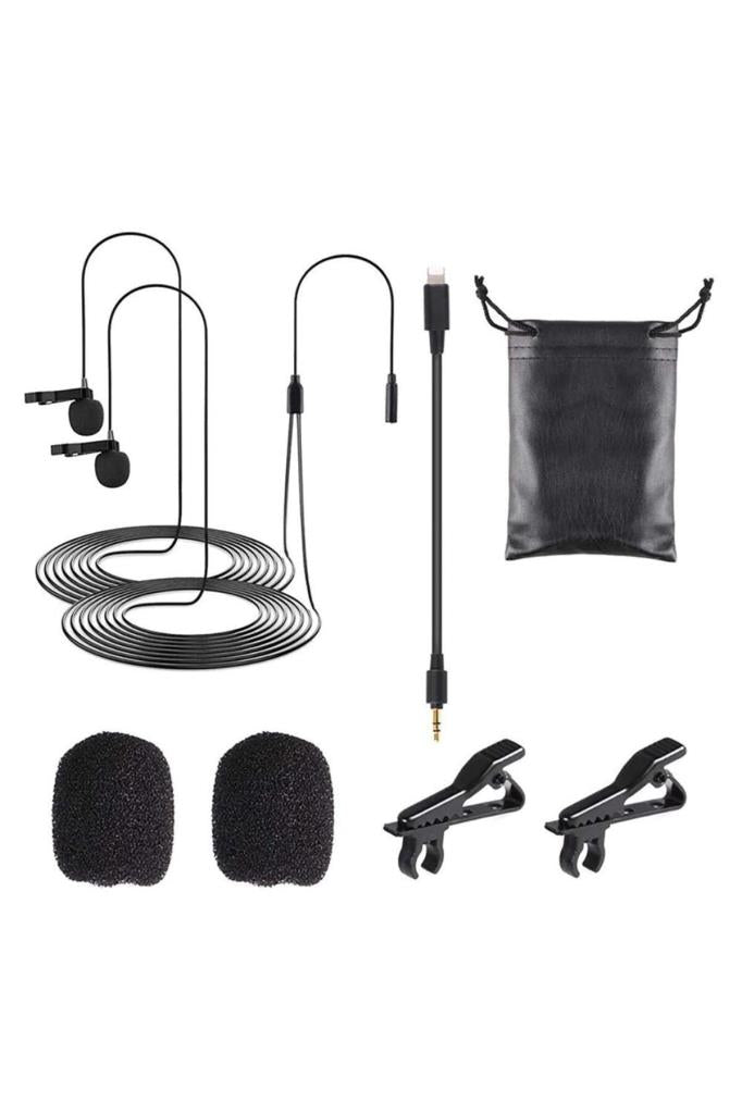 Boya BY-M2D 2'li Yaka Mikrofonu Outlet