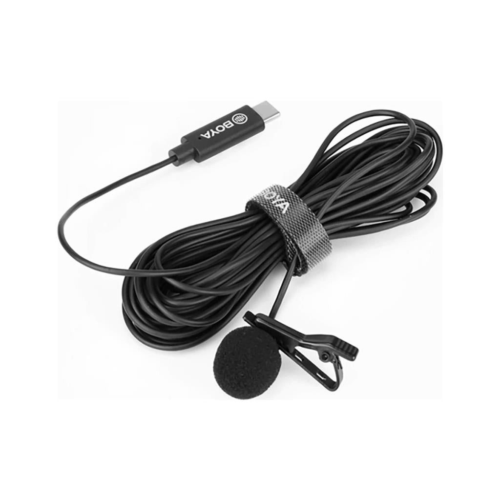 Boya By-M3 Type-C Telefon Yaka Mikrofonu