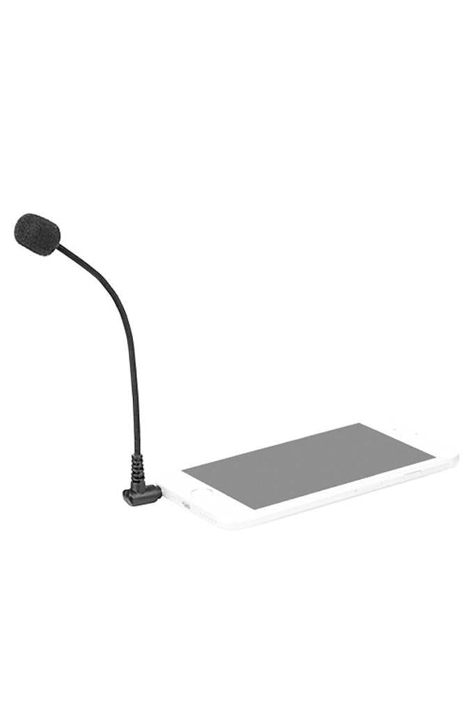 Boya BY-UM4 Gooseneck Esnek Mini Telefon Mikrofonu