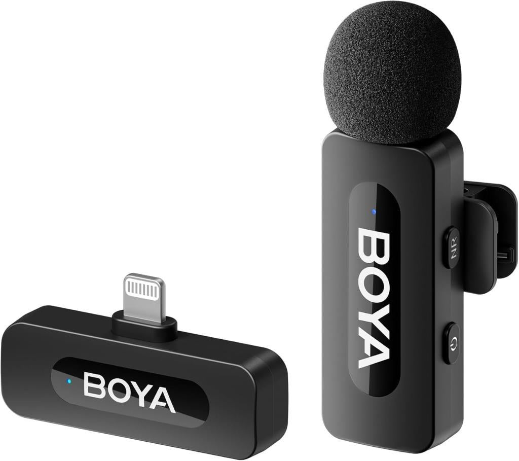 Boya BY-V1 Ultra Kompakt Lightning Kablosuz Mikrofon Teşhir