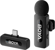 Boya BY-V10 Ultra Kompakt Kablosuz Type-C Yaka Mikrofonu - TEŞHİR