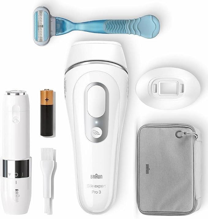 Braun Silk Expert Pro 3 Pl3129 Yeni Nesil IPL + Fs1000 + Seyahat Çantası Lazer Epilasyon Aleti - OUTLET