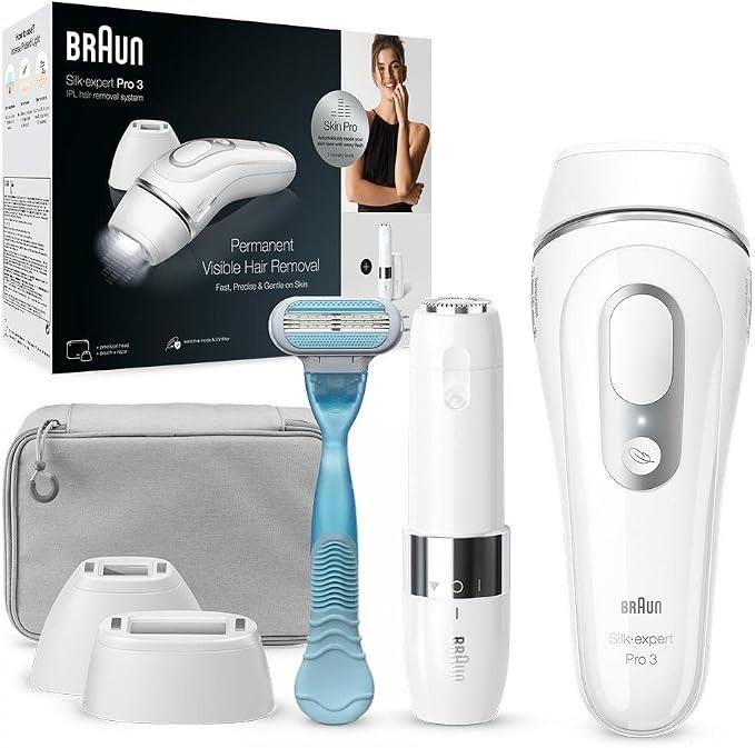 Braun Silk Expert Pro 3 Pl3129 Yeni Nesil IPL + Fs1000 + Seyahat Çantası Lazer Epilasyon Aleti - OUTLET