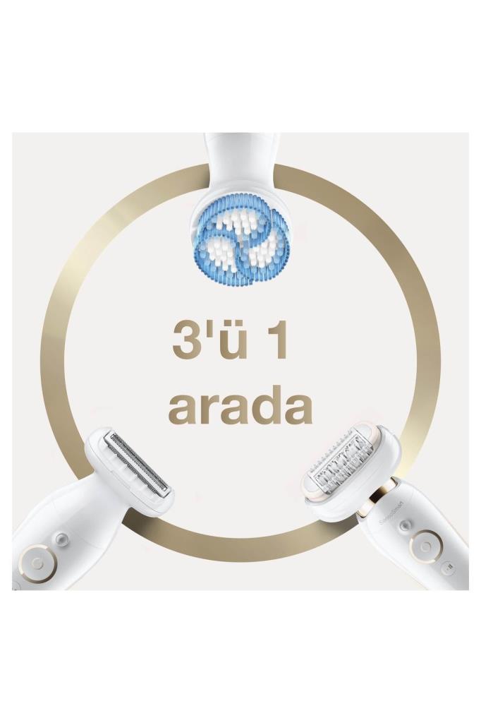 Braun Silk-Epil 9 Flex 9010 SensoSmart Islak Kuru Epilatör Outlet