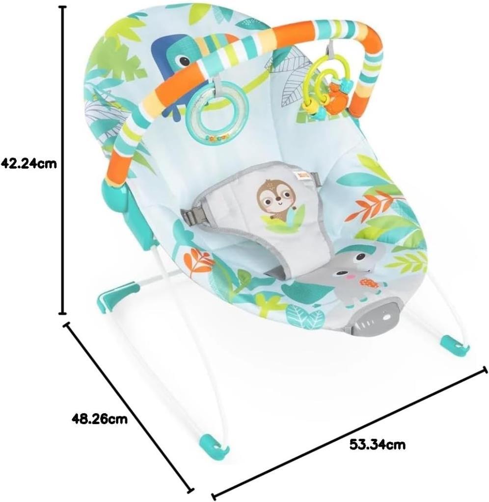 Bright Starts Yağmur Ormanı Titreşimli Ana Kucağı Outlet