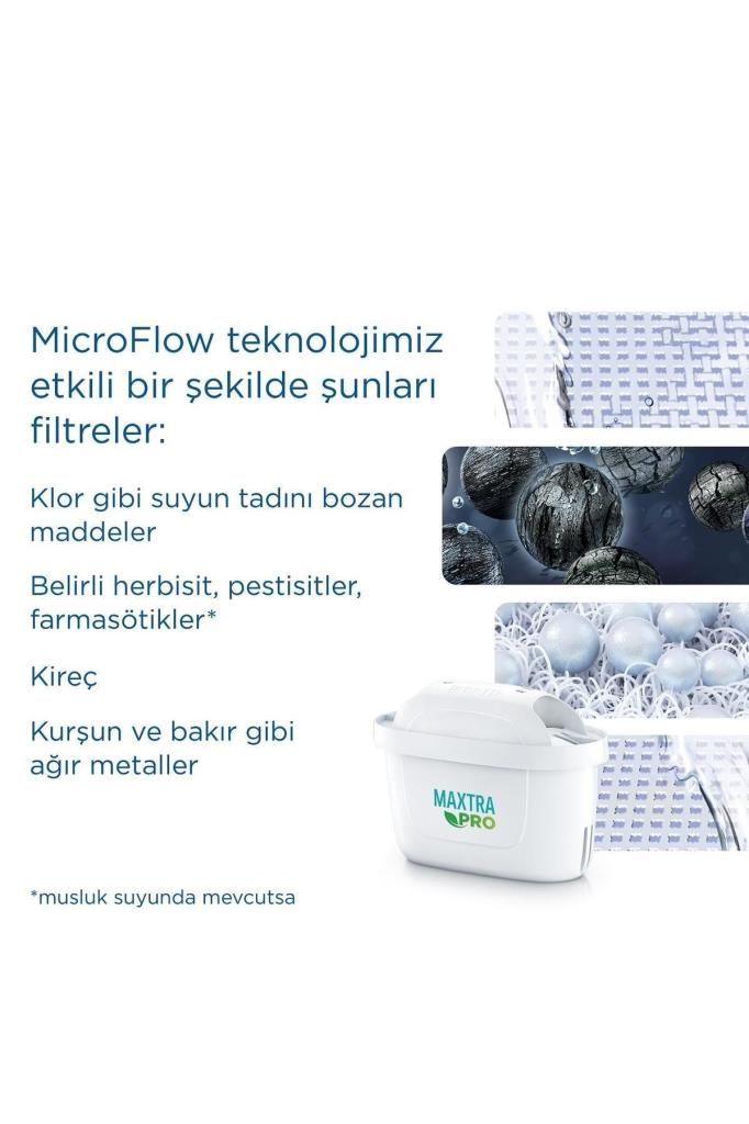 BRITA Flow 3x Maxtra Pro All-In-1 Filtreli Su Arıtma Sebili (8.2 lt)