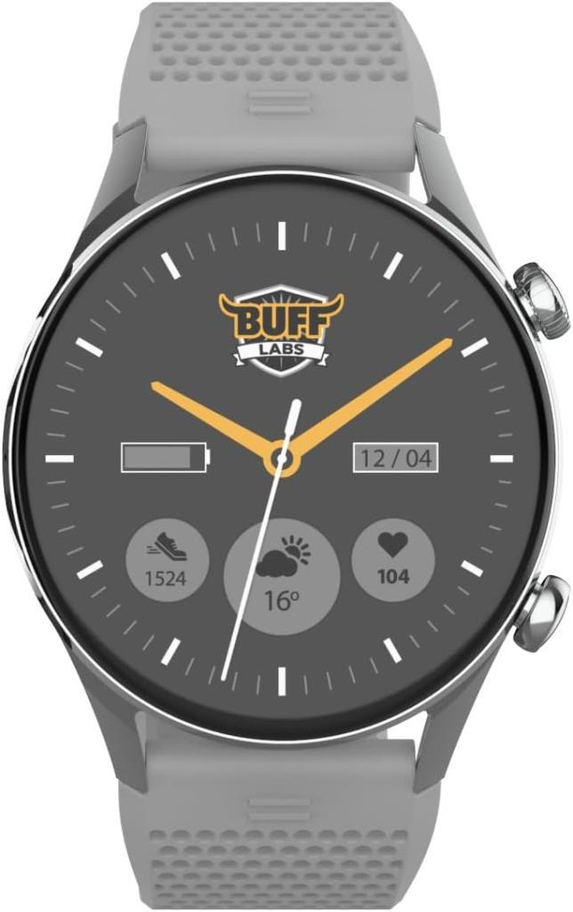 BUFF LABS BW13 Akıllı Saat 1.43 İnç Büyük Ekran AOD Amoled IP68 Beyaz - Teşhir