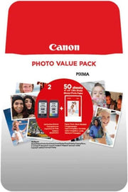 Canon Pıxma E3340 Uyumlu Pg-46/cl-56 (PG46 / CL56) Orijinal Kartuş Seti (50 Fotoğraf Kağıtlı) - Renkli - Siyah - OUTLET