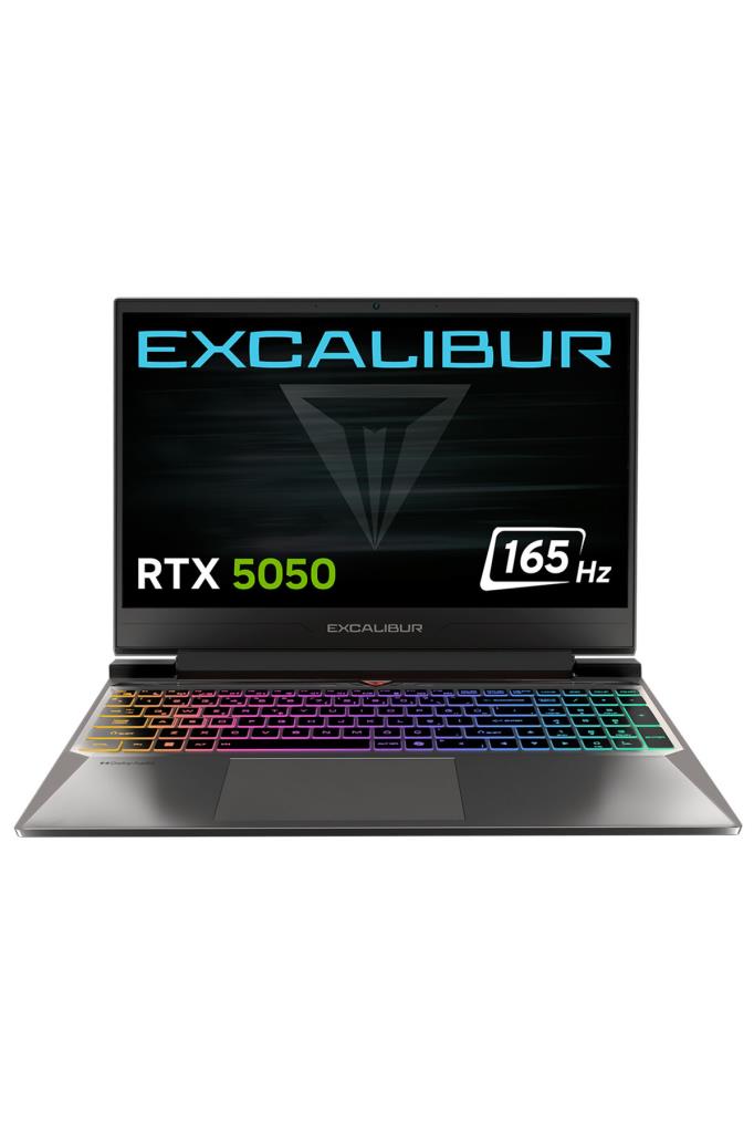 Casper Excalibur G870.1362-DF50X-C i7-13620H 32 GB 1 TB SSD RTX5050 15.6" Full HD Gaming Laptop - OUTLET