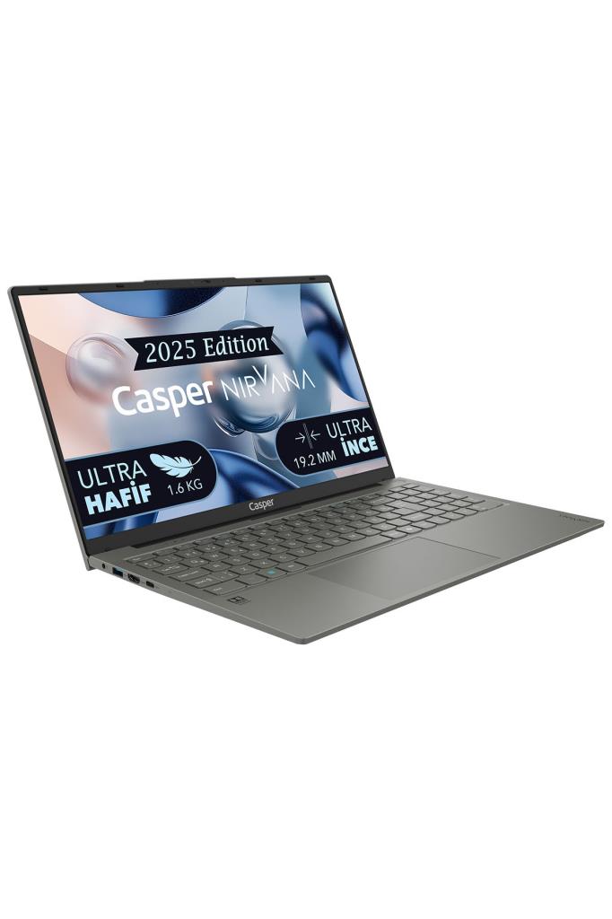 CASPER Nirvana X600 Ryzen5-7430U 16GB 1TB SSD 15.6" Freedos Laptop X600.7430-BF00X-G-F - TESHİR