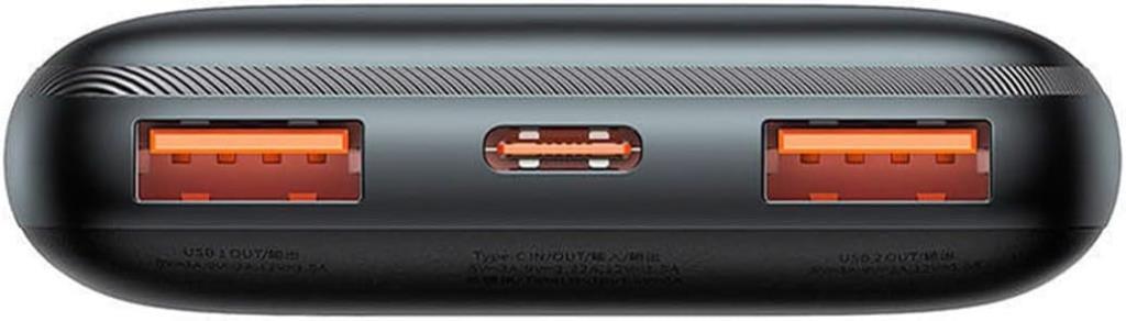 Baseus Bipow Pro Overseas Siyah 10000 mAh Powerbank Teşhir