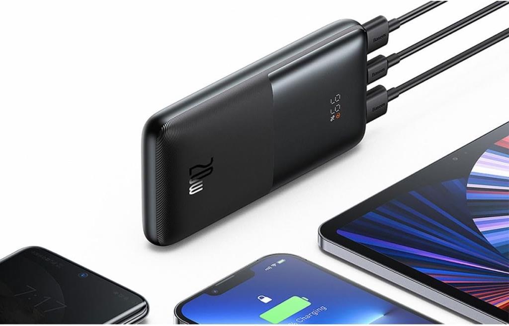 Baseus Bipow Pro Overseas Siyah 10000 mAh Powerbank Teşhir