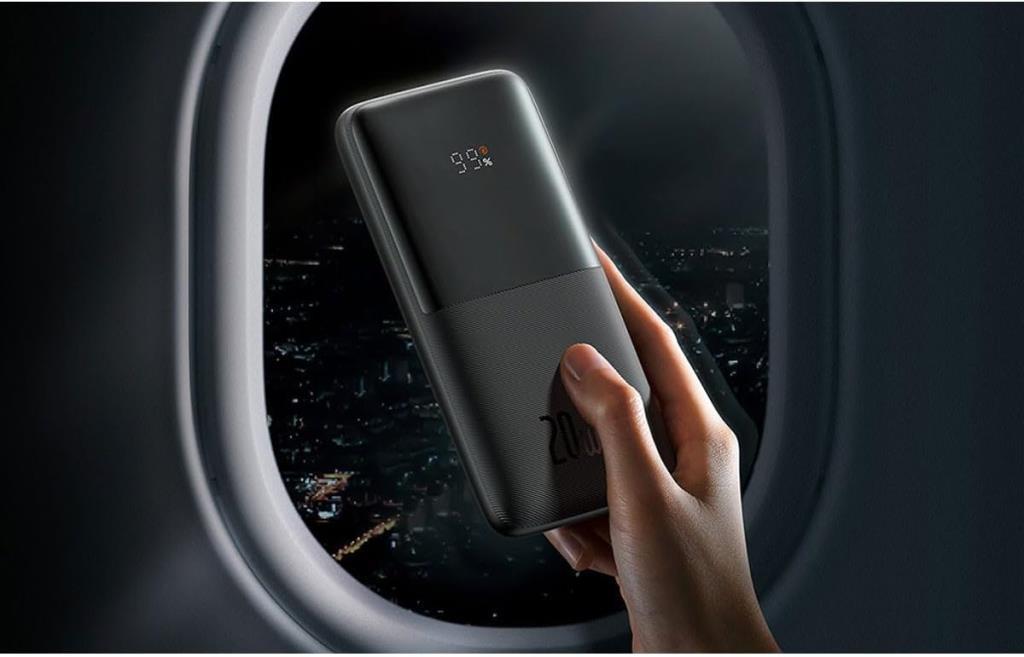 Baseus Bipow Pro Overseas Siyah 10000 mAh Powerbank Teşhir