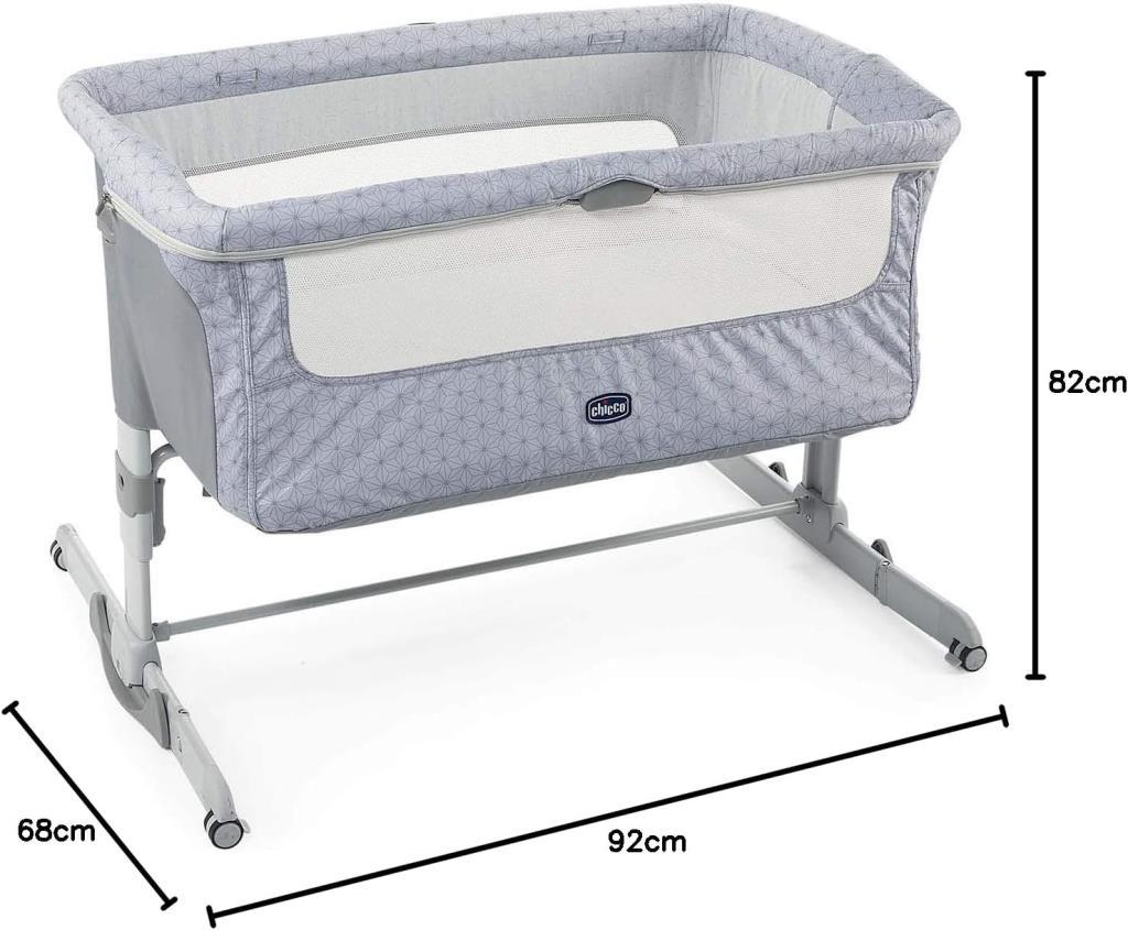 Chicco Next2Me Dream Anne Yanı Beşik Silver - Teşhir