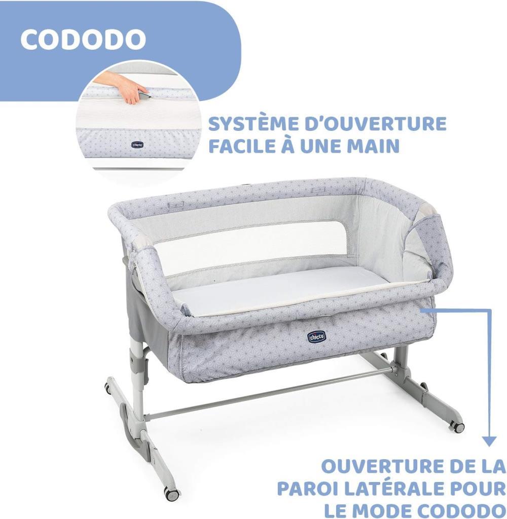 Chicco Next2Me Dream Anne Yanı Beşik Silver - Teşhir
