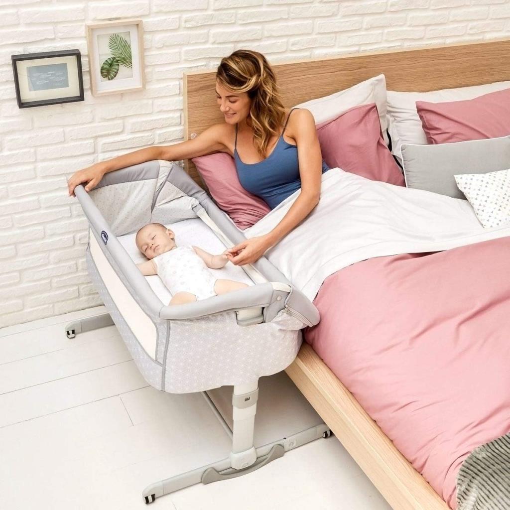 Chicco Next2Me Dream Anne Yanı Beşik Silver - Teşhir