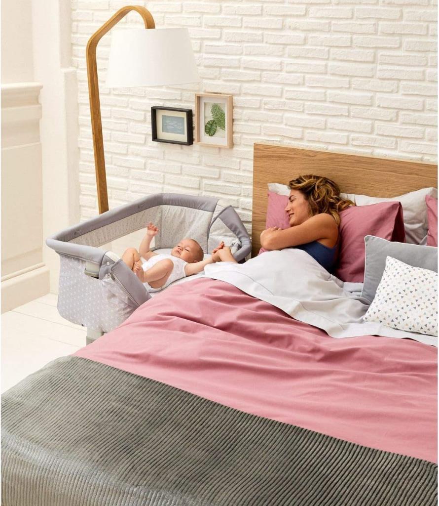 Chicco Next2Me Dream Anne Yanı Beşik Silver - Teşhir