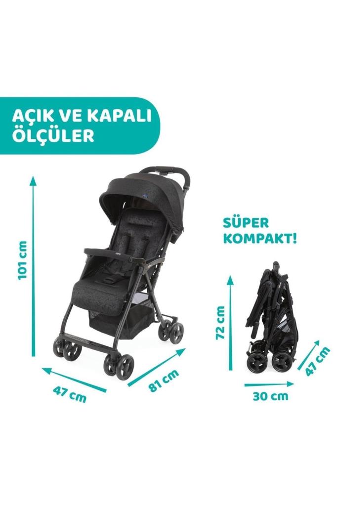 Chicco Ohlala 3 Bebek Arabası Grey Mist Outlet
