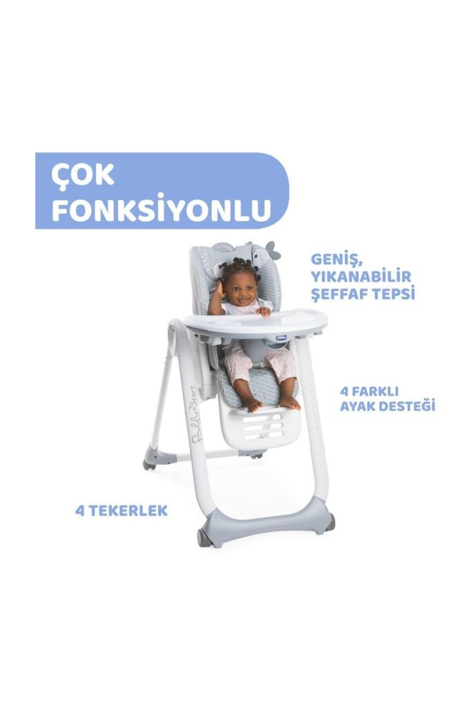 Chicco Polly 2 Start Dots Mama Sandalyesi