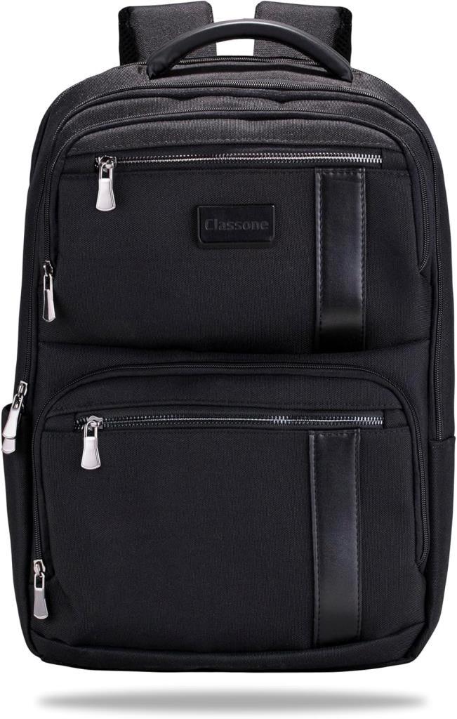 Classone BP-BS100 Business VIP B1 - Serisi 15.6 inch Uyumlu WTX Pro Su Geçirmez Kumaş Laptop Sırt Çantası -Siyah Outlet
